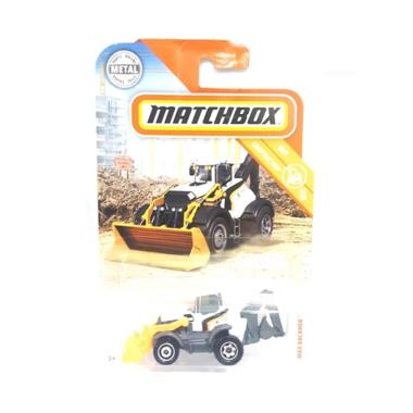 MATCHBOX MBX 30782 MBX BACKHOE WHITE 19