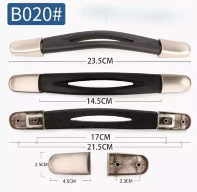 pegangan koper pengganti luggage suitcase handle replacement - B020 B020