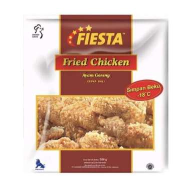 Promo Harga Fiesta Ayam Siap Masak Fried Chicken 500 gr - Blibli