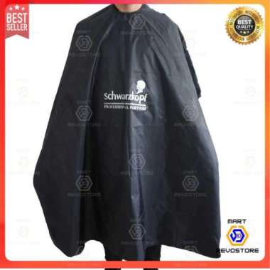 Kain Kep Jubah Apron Kip Cukur Rambut Salon Barbershop Cape Hitam
