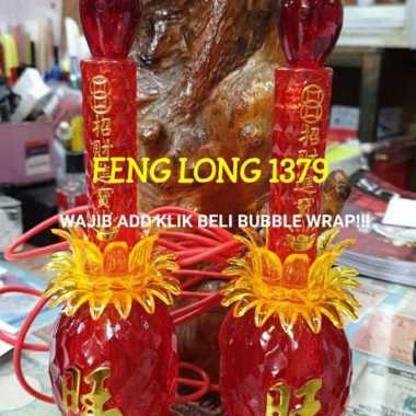 Lampu Altar Puja Sembahyang Nanas LED Kaki Merah | Lampu Sembahyang