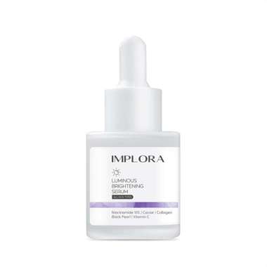 Implora Promo Buy 1 Serum Wajah + 1 Lip Satin / Glowing / Skincare / BPOM Luminous Brightening