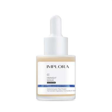 Implora Promo Buy 1 Serum Wajah + 1 Lip Satin / Glowing / Skincare / BPOM Midnight Serum