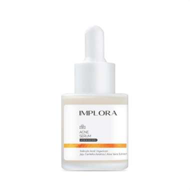 Implora Promo Buy 1 Serum Wajah + 1 Lip Satin / Glowing / Skincare / BPOM Acne Serum