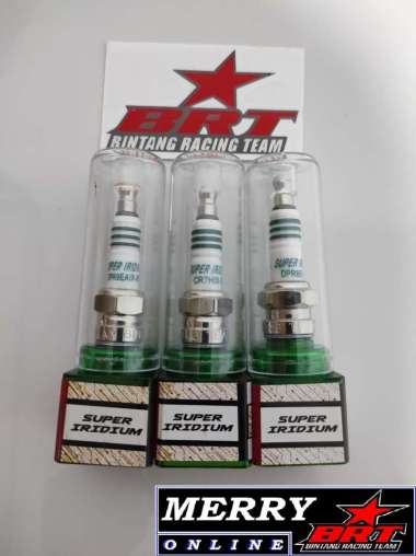 Super Busi Iridium BRT Beat Vario KLX Grand Supra X 125 CRF Vega Jupiter Tiger Scorpio Vixion R15 V2