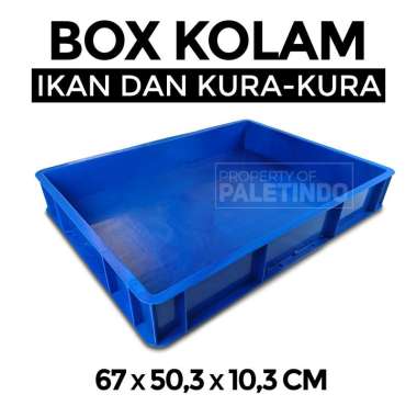 Kolam Box Ikan Kura Turtle Tortoise Fishpond 67 x 50,3 x 10,5 Cm