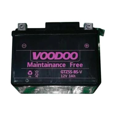 Voodoo Aki kering GTZ5S-BS-V 12V 3Amp