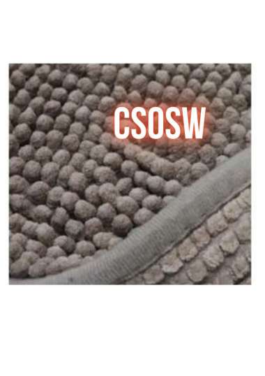 Informa Zac Alas Lantai Kamar Mandi Keset Kamar Mandi Anti Slip PVC Mat 40x60Cm Krem