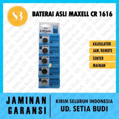 Baterai Lithium Maxell CR 1616 CR1616