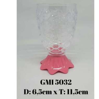 Gelas Ikan Kecil Golden Sunkist GMI-5032 - Pink