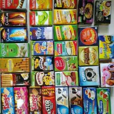 Magnet Kulkas - Tempelan Magnet Kulkas Souvenir Snack Makanan Minuman Kotak