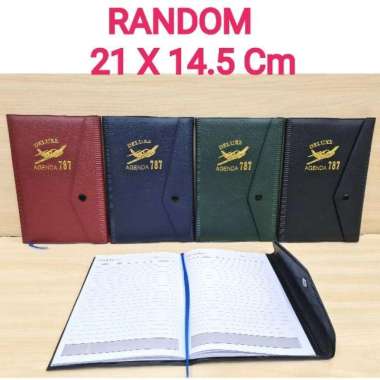 Buku Agenda Kerja 787 Kancing RANDOM