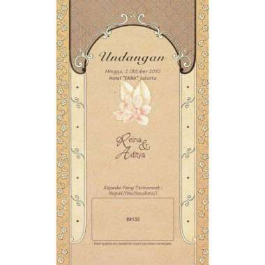 Undangan Blangko Erba 88132