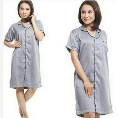 BAJU TIDUR PIYAMA DASTER SATIN POLOS HARGA GROSIR MURAH