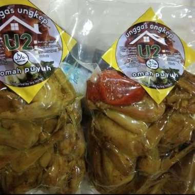 Burung puyuh ungkep presto isi 5 ekor, empuk& gurih + Sambalnya joss