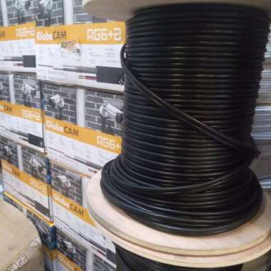 KABEL RG6 +powor 300m kabel cctv