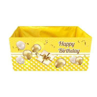 Box Hampers Birthday Kotak Hampers Box Gift Souvenir Ulang Tahun Goodie 7 Balon Kuning