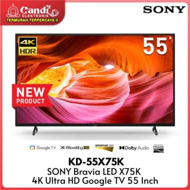 SONY Bravia LED TV X75K 4K Ultra HD 55 Inch KD-55X75K