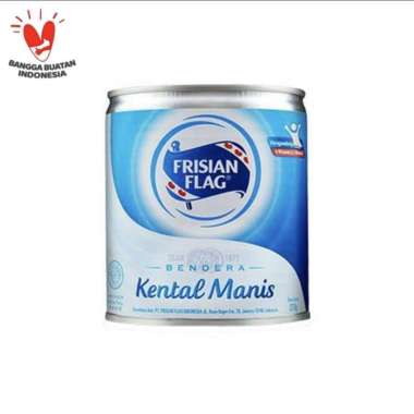 Bendera Kental Manis Kaleng Susu Frisian Flag 370 Gr