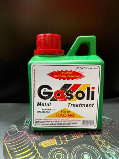 GASOLI 2T RACING 500CC OLI SAMPING GASOLI MERAH 2T (100% ASLI)