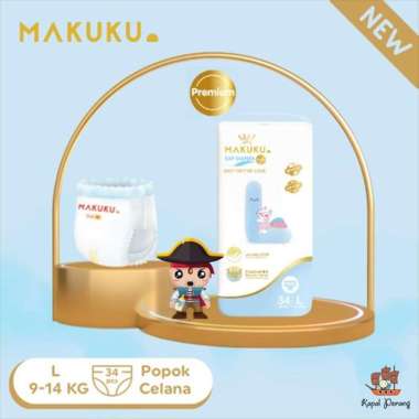 MAKUKU Air Diapers Premium Pro Care L34 null