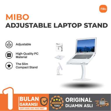 Mibo OATSBASF Folding Adjustable Laptop Stand Multifungsi