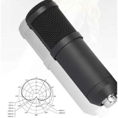 Mic Microphone Condenser Mikrofon USB Siap Pakai