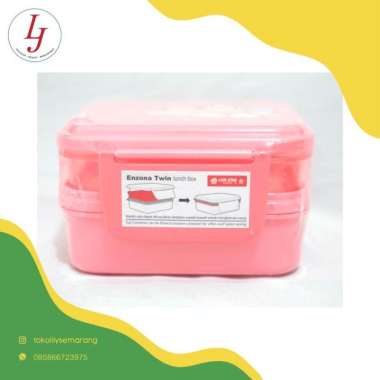 Kotak Makan Enzona Twin Lunch Box Lion Star