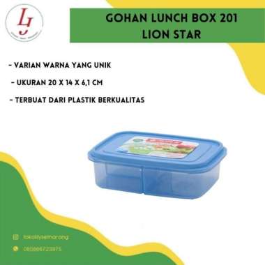 Gohan Lunch Box 201 / SB-67 Hijau