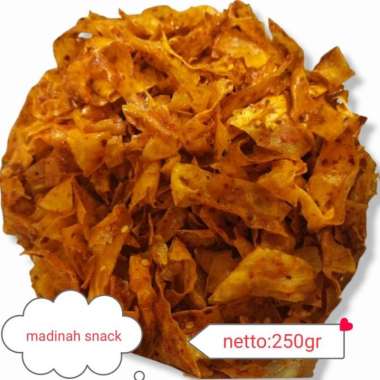 KERIPIK SINGKONG KRIWIL PEDES DAUN JERUK