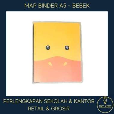 Map Binder / Buku Binder / Binder Kuliah A5 Bebek