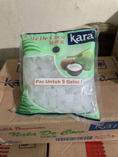 Kara Nata De Coco 1Kg 1 Kg Bukan Ember / Nataku (Dus Isi 6 Pcs)
