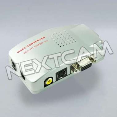 CONVERTER VGA TO AV VIDEO RCA / Box Vga to AV Rca - PC to TV