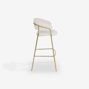 KANA Dureau - Bar Stool Putih