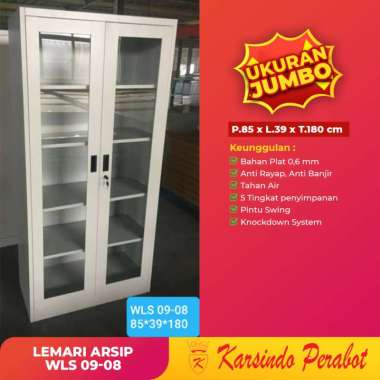 Lemari Arsip / Filling Cabinet / Lemari Kantor WLS 09-08-Karsindo