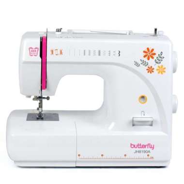 Mesin Jahit Butterfly Jh 8190S Portable Multicolor