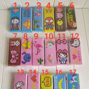 Kotak Pensil Lego / Tempat Pensil Lego Multicolor
