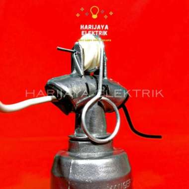 FITTING WD KERAMIK E27 ATN FITING LAMPU GANTUNG JALAN KAP HIJAU OUTDOR