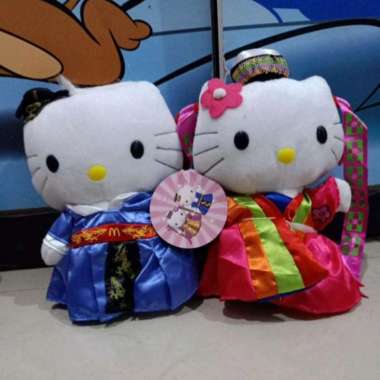 Boneka HELLO KITTY Pengantin Wedding KOREA
