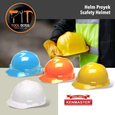 KENMASTER HELM PROYEK SAFETY kuning
