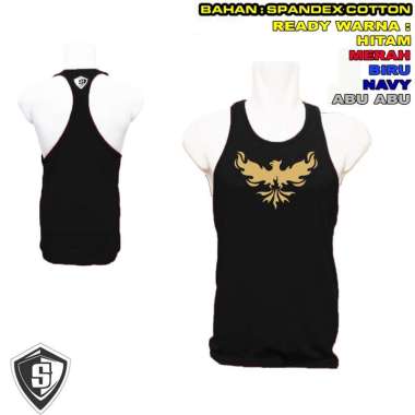 Singlet Fitness Garuda Phoenix Fitnes Musclefit L