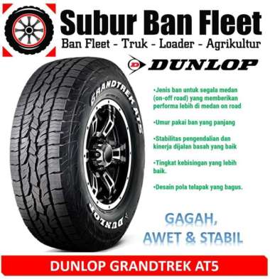 Dunlop Grandtrek AT5 Size 225/70 R16 Ban Mobil FORD Escape VITARA