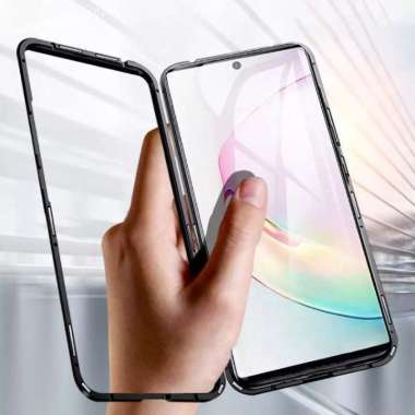 Case Magnet Samsung A51 Magnetic Anti Baret Cover Glass original