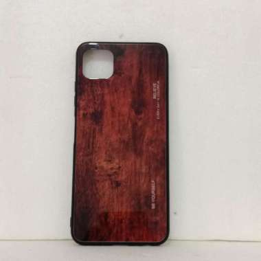 SAMSUNG A22 5G SOFT CASE SLIM MOTIF SERBUK KAYU ORIGINAL CASING A