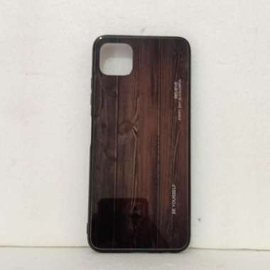 SAMSUNG A22 5G SOFT CASE SLIM MOTIF SERBUK KAYU ORIGINAL CASING F