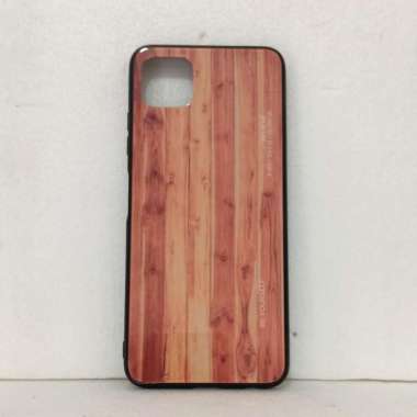 SAMSUNG A22 5G SOFT CASE SLIM MOTIF SERBUK KAYU ORIGINAL CASING B