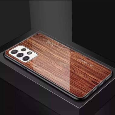 Soft Case SAMSUNG A73 5G Casing Serbuk kayu Original Case E