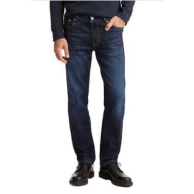Levi's 505 Regular Fit Graphite Saturated Slub Wt Celana Jeans Pria [00505-0716] 42 GREY