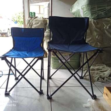 Kursi lipat ukuran besar ~ bangku portable camping - Merah BEST SELLER Multicolor