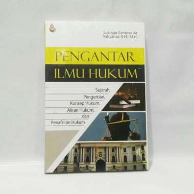 Buku PENGANTAR ILMU HUKUM Lukman Santoso